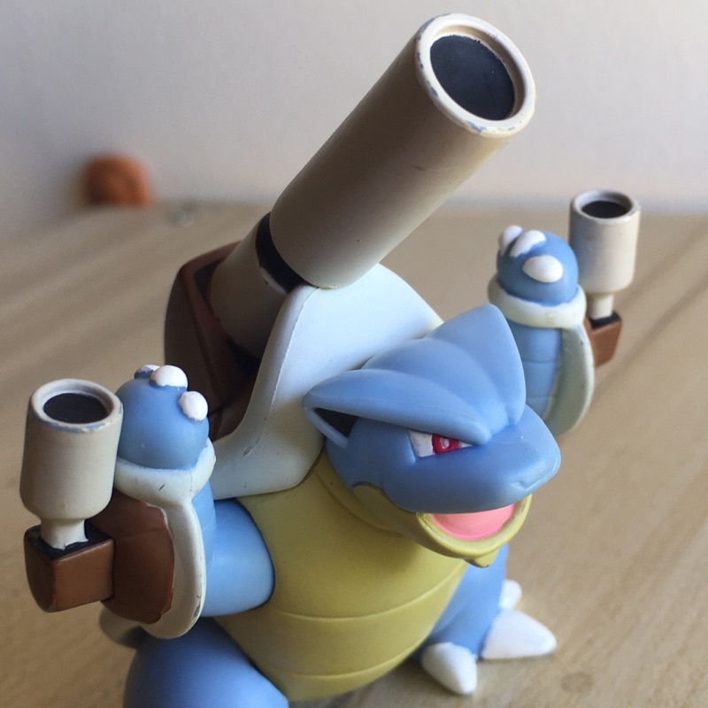 ฟิกเกอร์ โมเดล โปเกมอน เมก้าคาเม็กซ์ ของแท้ สูง 2.75 นิ้ว Mega Blastoise Pokemon Figure Takara Tomy 