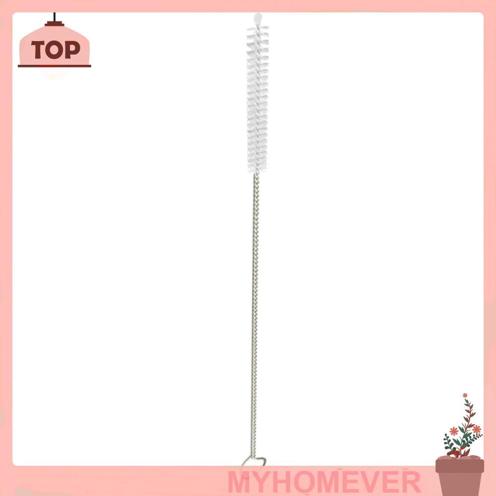 Myhome แปรงสเตนเลส สําหรับทําความสะอาดหลอดดูดน้ํา บ้าน บาร์