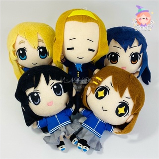 ตุ๊กตาอนิเมะ เค-อง K-On (มือสอง) ขนาด 6 นิ้ว Anime อนิเมะ ก๊วนดนตรีแป๋วแหวว ยูอิ ยุย ริทสึ มิโอะ สึมุกิ อาซึสะ Banpresto