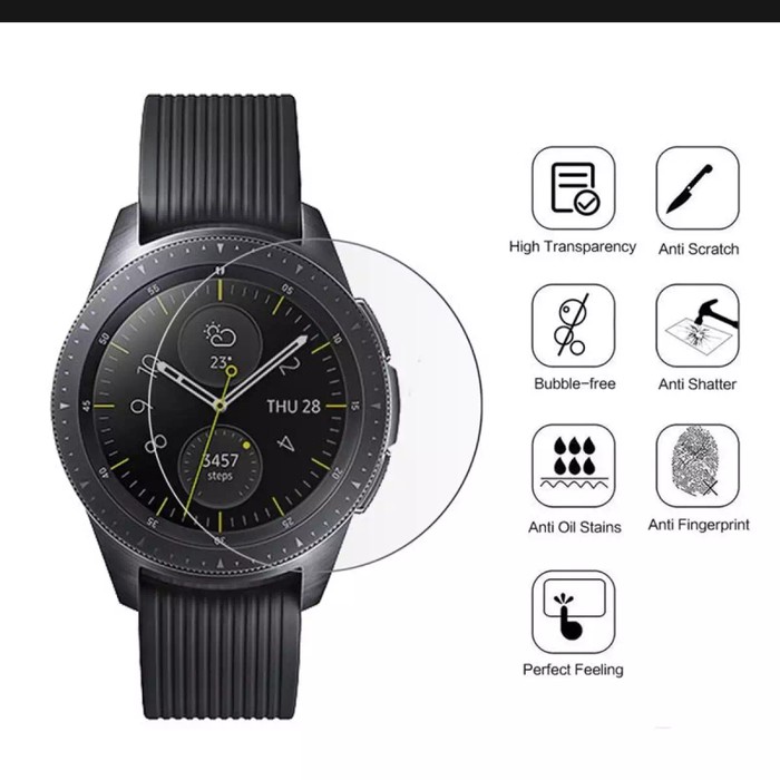 ฟิล์มกันรอยหน้าจอกระจกนิรภัย Samsung Gear S2, S3,S4 ฯลฯ...