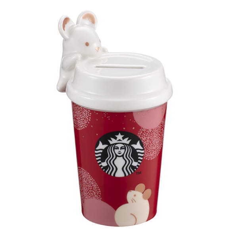 Sale Starbucks Zodiac Rat Bank สตาร์บัค กระปุกออนสิน หนู ...