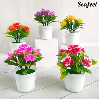 Seafeel กระถางต้นไม้จําลอง พลาสติก สําหรับตกแต่งบ้าน