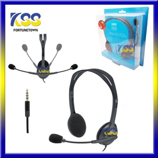 Logitech H111 Stereo Headset Singlepin (สายแจ๊คไมค์และหูฟังเส้นเดียวกัน) ประกันศูนย์ 1ปี ของแท้