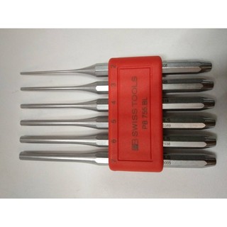 PB Swiss Tools เหล็กส่งชุด PB SWISS TOOL รุ่น PB 755 BL (6 ตัว/ชุด)