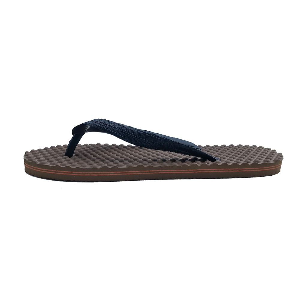 รองเท้าแตะเพื่อสุขภาพ ปุ่มนวดเท้า ผ่อนคลาย สีน้ำตาล Massage Flip Flops