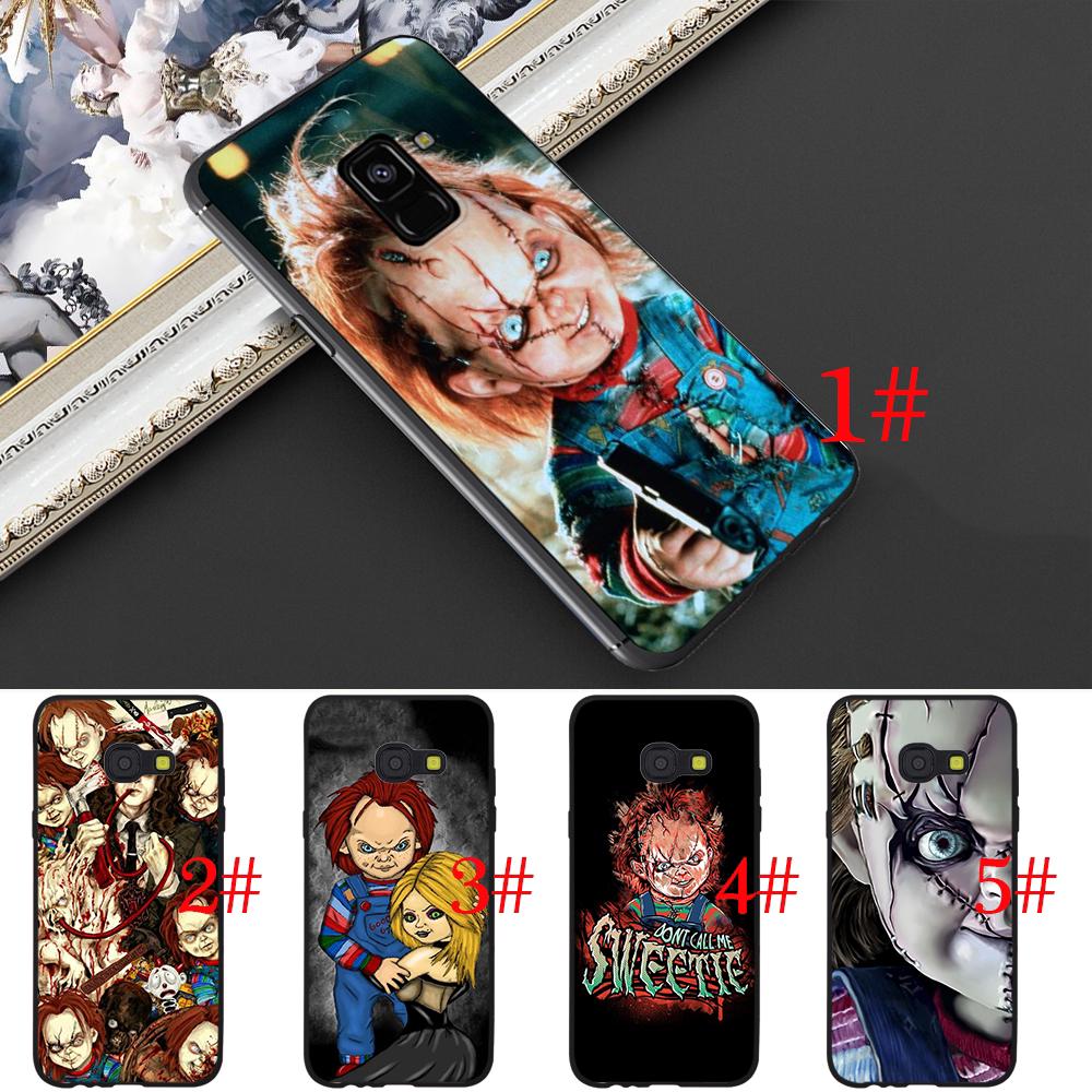 เคสโทรศัพท์แบบนุ่ม tpu สําหรับ samsung a 3 2016 a 6 plus 2018 a 7 a 9 j 6 charles lee ray chucky