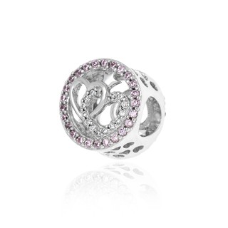 Jewelry Buffe Couple Love Rhodium Round Bead