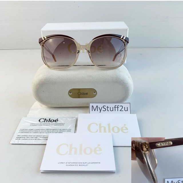 ของแท้💯% มือสอง แว่นตากันแดด โคลเอ้ USED in GOOD condition Chloe Sunglasses