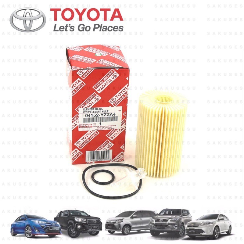 04152-YZZA4 ชุดกรองน้ํามันโตโยต้าสําหรับ Land Cruiser, Lexus LX570