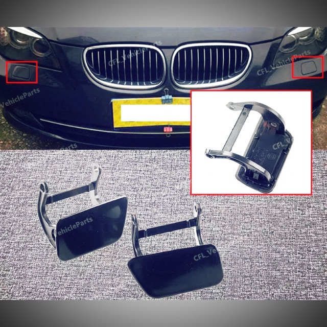 ฝาปิดที่ฉีดน้ำกันชนหน้าBMW E60 (แบบยังไม่ทำสี)