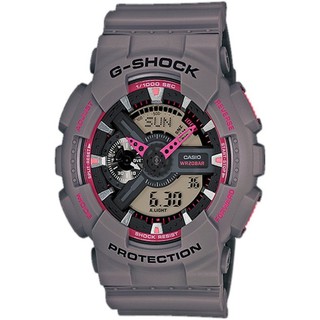 Casio G-Shock Analog Digital Mens Watch รุ่น GA-110TS-8A4 - Grey