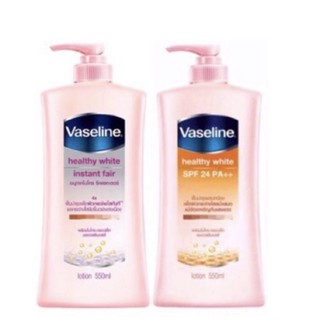 Vaseline Healthy White Instant Fair Lotion Pink 550ml