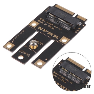 &lt;Eruditer&gt; อะแดปเตอร์การ์ดเชื่อมต่อบลูทูธไร้สาย สําหรับ M.2 Wifi M.2 Ngff to Mini Pci-E (Pcie +