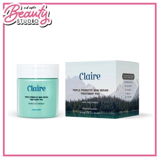 (แท้100%) Claire Triple Prebiotic Skin Repair Treatment Pad ช่วยสร้างเกราะปราการของผิว ลดการระคายเคืองฟื้นฟูผิว