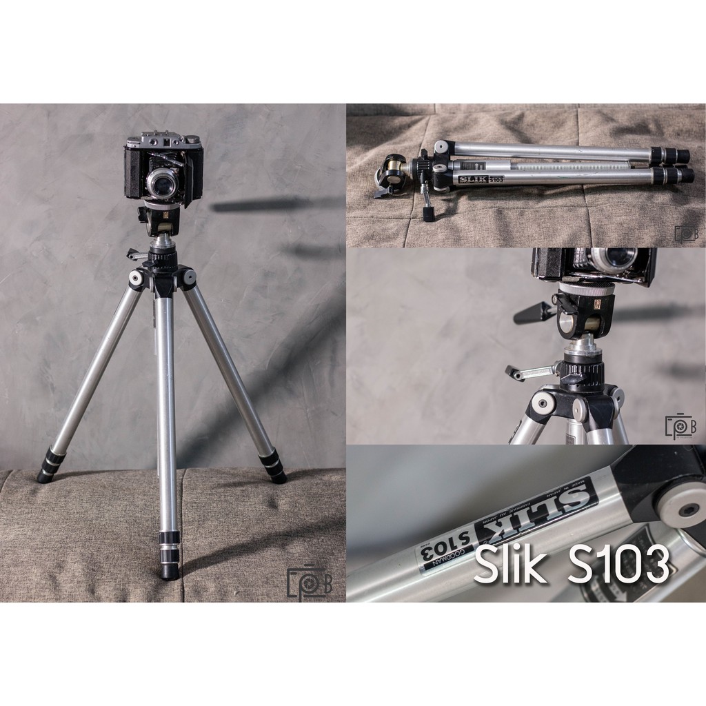 ขาตั้งกล้อง Slik S103 Chrome  Tripod