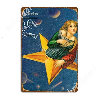 ป้ายโลหะดีบุก ลาย Mellon Collie And Infinite Sadness Nyimakgan สําหรับติดตกแต่งผนังบ้าน บาร์ 2021