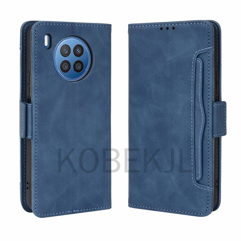 Huawei Nova 8i 7i 7SE 7Pro 7 8 Nova9 Pro 5T 4E 3E Nova8i Flip Leather Multi-Card Slot Wallet Phone C
