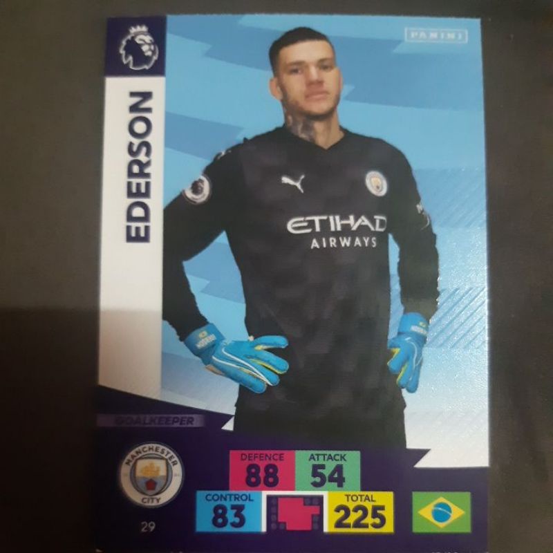Panini Premier League 2020/21 Card Base Manchester City