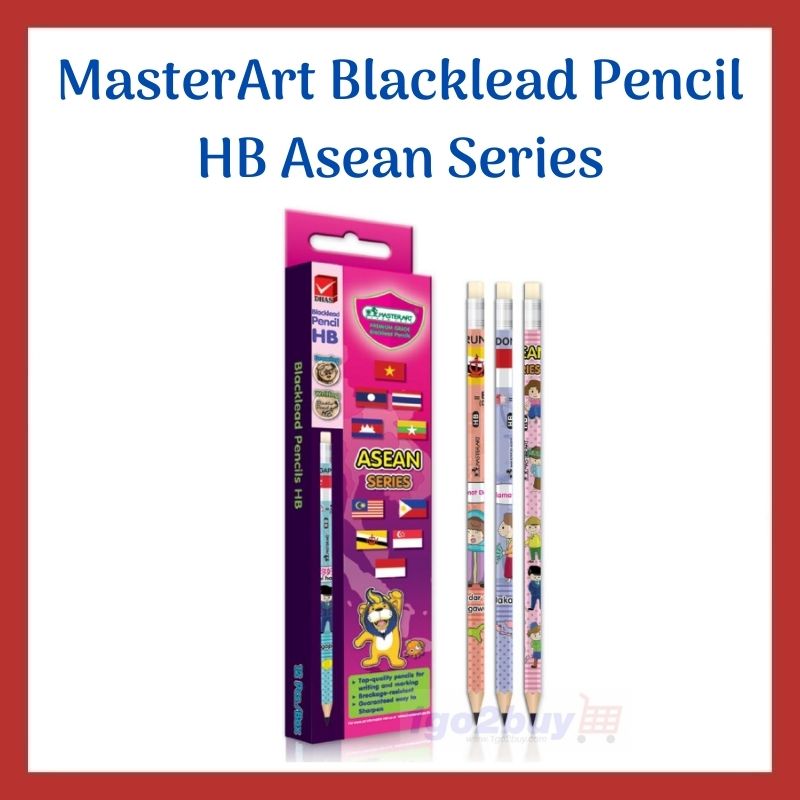 MasterArt Blacklead HB Pencil Pencil Pencil Asean Series