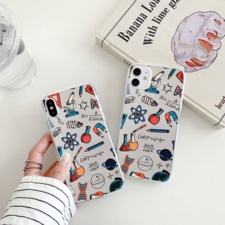Chemical formulas and tools เคสไอโฟน 13 pro case iPhone 8พลัส 7 8 Plus Se 2020 เคส 13 12 11 promax X Xr Xs Max cover