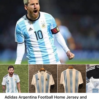 เสื้อกีฬา เสื้อบอล argentina adidas hime jersey เกรด player เนื้อผ้าคุณภาพ