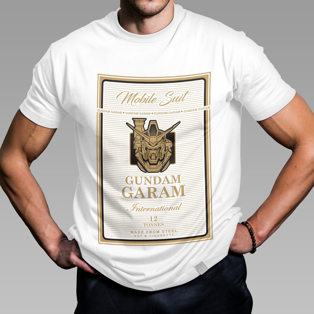 NEW ผ้าฝ้ายไม่ซ้ําใครต้องซื้อ !! เสื้อยืด พิมพ์ลาย Gundam Garam Viral Troll Lelaki สําหรับผู้ชาย T-shirt
