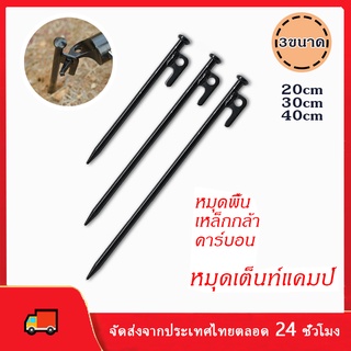 🚝ส่งจากไทย🚝 สมอบกเต็นท์ หมุดเต็นท์ เชือกลม สมอบกเหล็ก สมอบกเหล็กหล่อ สมอบกอลูมิเนียม สมอบก