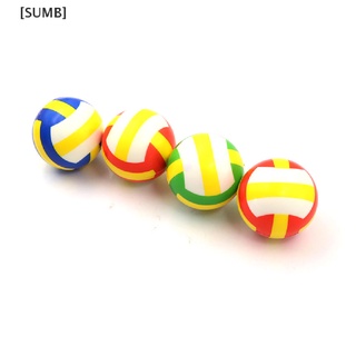 [SUMB] 1PC Stress Relief Vent Ball Mini Volleyball Squeeze Foam Ball Kids Outdoor Toy Hot Sell