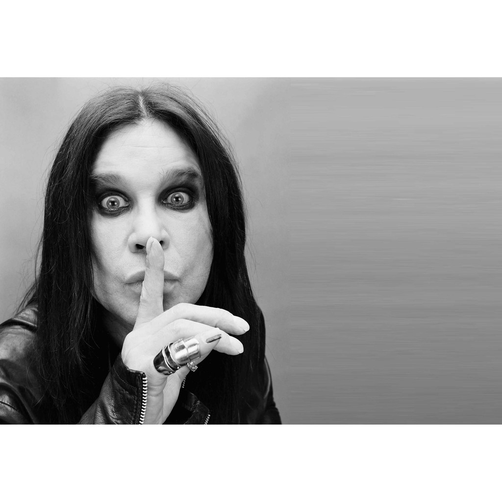 โปสเตอร์ Black Sabbath Ozzy Osbourne แบล็กแซ็บบาธ โปสเตอร์ วอลเปเปอร์ ตกแต่งผนัง Poster โปสเตอร์วินเ