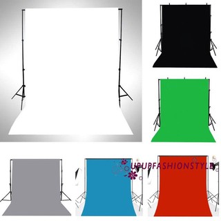 PYY-3x5FT การถ่ายภาพแผ่นบาง ๆ Backdrops Photo Studio Props พื้นหลังสีทึบ