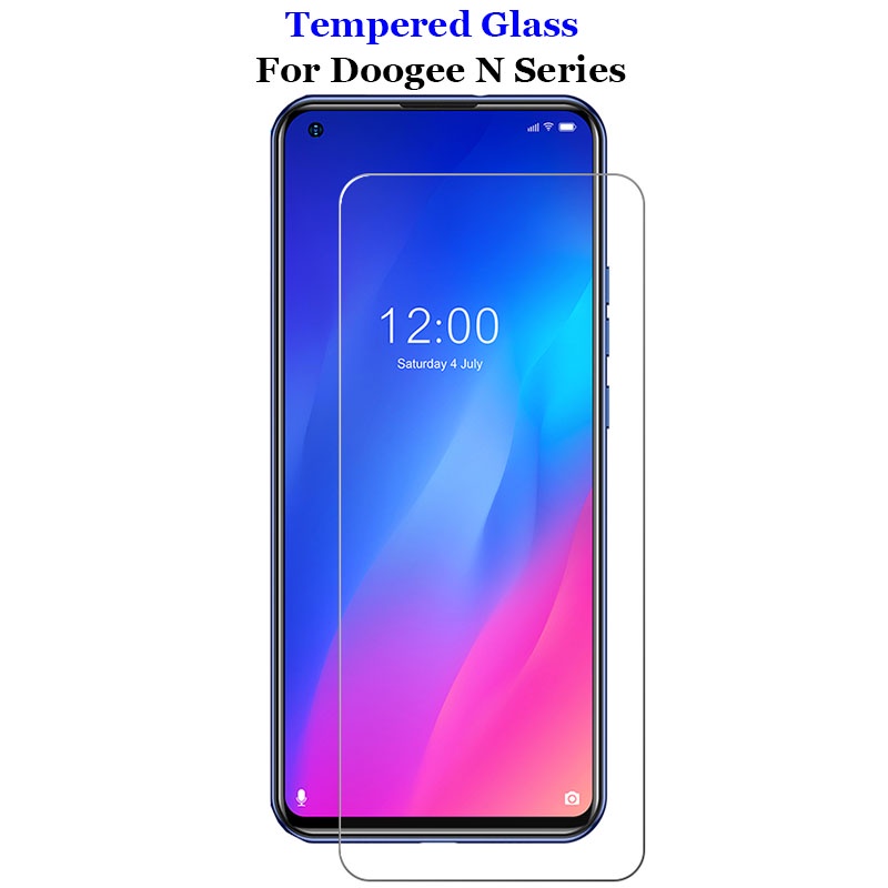 สําหรับ Doogee N55 N50 N30 N40 N20 Pro กระจกนิรภัยใส 9H 2.5D พรีเมี่ยมป้องกันหน้าจอฟิล์มป้องกันการระ