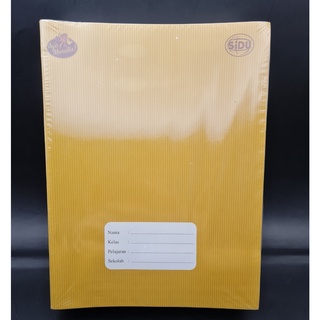 BUKU TULIS SIDU SAMPUL COKLAT ISI 40LBR PER PAK ISI 10 BUKU