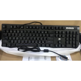 คีย์บอร์ด  OKER K430 เกมมิ่ง แมคคานิคอล Keyboard Mechanical รับประการ1ปี( BLUE SWITSH)