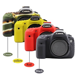 เคสกระเป๋าใส่กล้อง ยางซิลิโคนนิ่ม สําหรับ Canon 60D Canon 60D 80D 90D