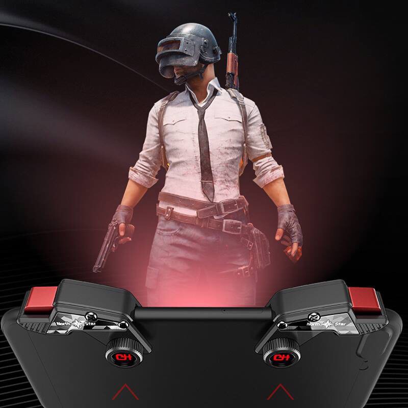 จอย Game PUBG รุ่น S8 ใหม่ล่าสุด (1คู่) ตัวช่วยยิงเกมแนว PUBG / Free Fire จอยจอยเกมส์ pc แนะนํา จอยเกมส์มือถือ