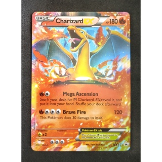 Charizard EX XY17 ลิซาร์ดอน Pokemon Card Vivid Series ภาษาอังกฤษ