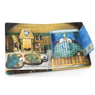 [พร้อมส่ง] Usborne Peep Inside The Castle แอบส่องว่ามีอะไรซ่อนอยู่ภายใต้หน้าต่างบานนั้นของปราสาท​อันแข็งแกร่ง