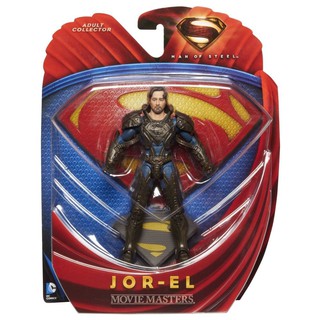 DC HERO : SUPERMAN MAN OF STEEL MOVIE MASTER : JOR-EL รุ่น 6 นิ้ว สินค้าจาก MATTEL ของแท้ 100%  สินค้าจากไลน์ภาพยนต