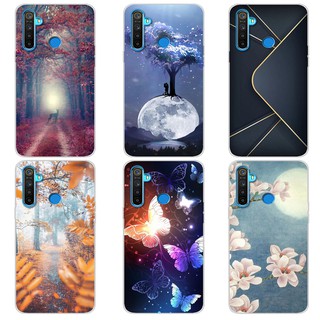 เคส เรียวมี OPPO Realme 5 5i 5S Realme 5 Pro Case การ์ตูน Soft TPU เคสซิลิโคน โทรศัพท์มือถือ Cover