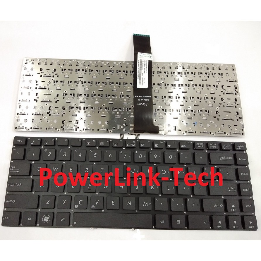 ASUS N46 N46JV N46VB N46VJ N46VM N46VZ S46 X35 X35JG U37 U37VC U47A U4VC 0KN0-MF2US13 คีย์บอร์ด
