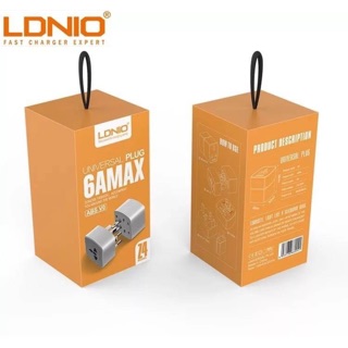 LDNIO Universal Plug 6A. Max !!