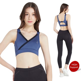 Cherilon เชอรีล่อน Sport Bra สปอร์ตบรา บรา ออกกำลังกาย นุ่ม กระชับ ไม่อึดอัด ป้องกันการบาดเจ็บของอก OMPN-BNA196