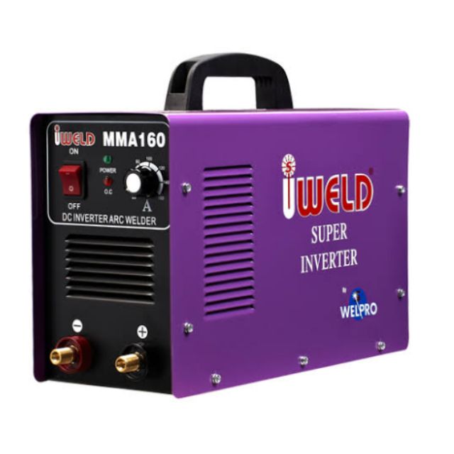 IWELD เครื่องเชื่อมไฟฟ้า ตู้เชื่อม MMA160I ระบบใหม่อินเวอร์เตอร์