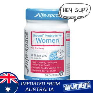 Life Space Urogen Probiotic for Women 60 Capsules