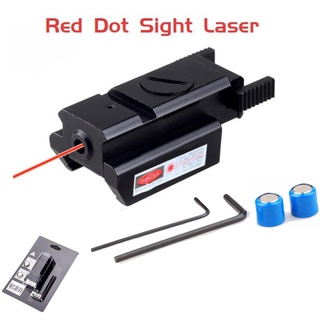 【With Battery】Fasto เลเซอร์ ระดับโมดูล ตัววชี้เป้ามินิRed Dot Laser SightสำหรับGlock17 19 20 21 22 31 34 35 37LR44