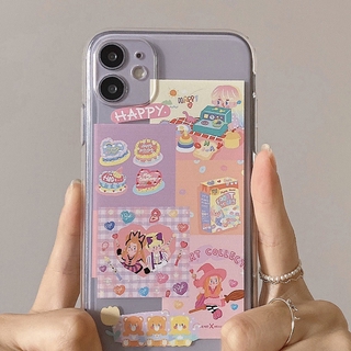 เคสโทรศัพท์ ซิลิโคน พิมพ์ลายการ์ตูน สําหรับfor  iphone 11 pro max iphone xs max iphone xr iphone 12 mini  iphone 7 plus iphone 12 pro max iPhone 11 Pro Max X Xr Xs Max 7 8 Plus Se 2020-Dinuo