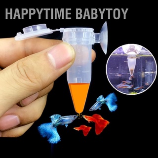 Happytime ของเล่นให้อาหารปลาสีใสสําหรับให้อาหารปลาน้ําจืดน้ําเค็มน้ําจืดตู้ปลา