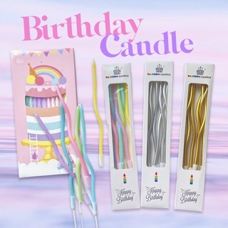 birthday candle เทียนวันเกิด เทียนยาว #เทียนวันเกิด #เทียนแฟนซี