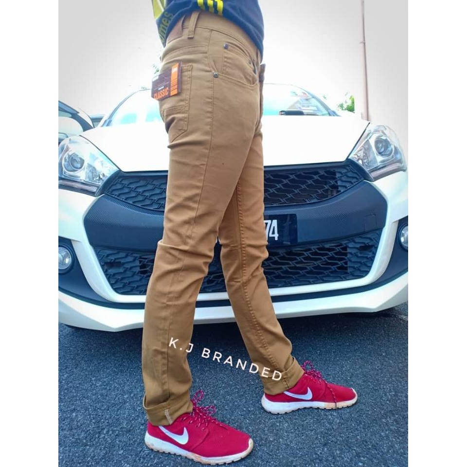 SLACK JEANS / / SLIM FIT / KAIN GETAH / UNISEX / SLACK LELAKI / SLACK PEREMPUAN