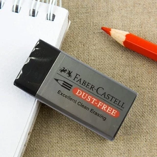 ยางลบดินสอ ลบสีได้ Faber Castell รุ่น Dust-Free ลบได้ทั้งดินสอสีดำและดินสอสีไม้ ก้อนสีขาว สีน้ำเงิน สีดำ ยางลบดินสอสะอาด